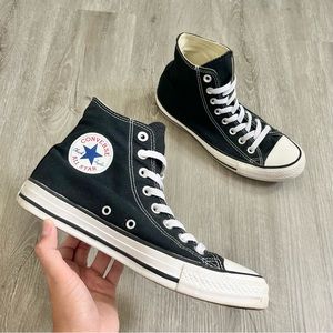 Converse Chuck Taylor All Star Classic High Top Sneaker Shoe Black Size 9 Women